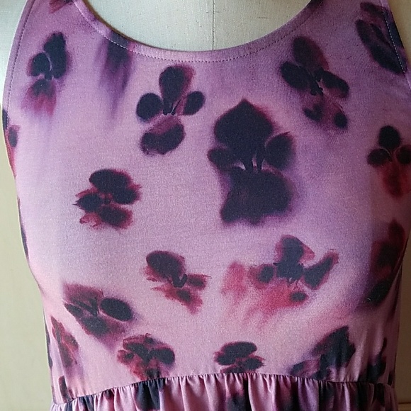 Asos airbrushed orchid print dress - Picture 4 of 6
